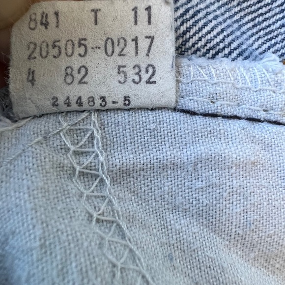 Vintage Levi’s Orange Tab cut-offs jeans sz 30 - Picture 10 of 10
